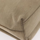 GUCCI Shoulder Bag Canvas Beige Silver 106300 Auth bs34588-16