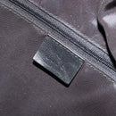 GUCCI Bamboo Shoulder Bag Nylon Black Silver 001 1577 Auth bs34590-10