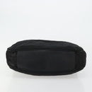 GUCCI Bamboo Shoulder Bag Nylon Black Silver 001 1577 Auth bs34590-5
