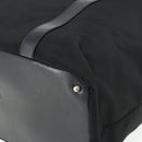 GUCCI Bamboo Hand Bag Nylon Black Silver 002 2854 0412 5 Auth bs34591-12