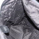 GUCCI Bamboo Hand Bag Nylon Black Silver 002 2854 0412 5 Auth bs34591-18