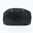 GUCCI Bamboo Hand Bag Nylon Black Silver 002 2854 0412 5 Auth bs34591-9