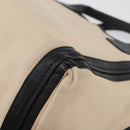 Chloe Tote Bag Leather Beige Gold Auth bs34598A-9