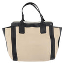 Chloe Tote Bag Leather Beige Gold Auth bs34598A-13