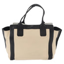 Chloe Tote Bag Leather Beige Gold Auth bs34598A-2