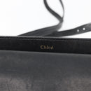 Chloe Shoulder Bag Leather Black Gold Auth bs34599-19