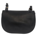 Chloe Shoulder Bag Leather Black Gold Auth bs34599-2