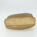 PRADA Chain Tote Bag Satin Gold Auth bs34600-9