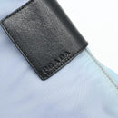PRADA Tote Bag Nylon Light Blue Silver Auth bs34601-10
