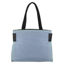 PRADA Tote Bag Nylon Light Blue Silver Auth bs34601-2
