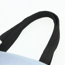 PRADA Tote Bag Nylon Light Blue Silver Auth bs34601-8