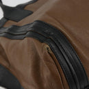 Chloe Tote Bag Leather Brown Gold Auth bs34603-14