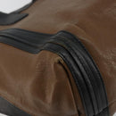 Chloe Tote Bag Leather Brown Gold Auth bs34603-16