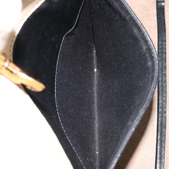 Chloe Tote Bag Leather Brown Gold Auth bs34603