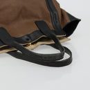 Chloe Tote Bag Leather Brown Gold Auth bs34603-7