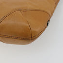 Chloe Shoulder Bag Leather Beige Gold Auth bs34605-12