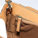 Chloe Shoulder Bag Leather Beige Gold Auth bs34605-20