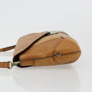 Chloe Shoulder Bag Leather Beige Gold Auth bs34605-5