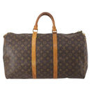 LOUIS VUITTON Monogram Keepall 50 Boston Bag M41426 LV Auth bs34609-2