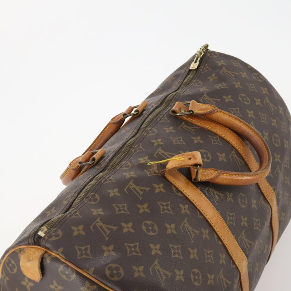 LOUIS VUITTON Monogram Keepall 50 Boston Bag M41426 LV Auth bs34609