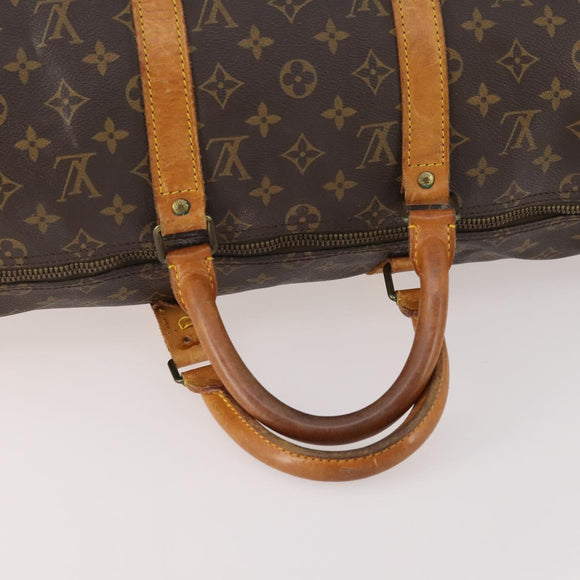 LOUIS VUITTON Monogram Keepall 50 Boston Bag M41426 LV Auth bs34609
