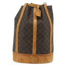 LOUIS VUITTON Monogram Randonnee GM Shoulder Bag M42244 LV Auth bs34610-2