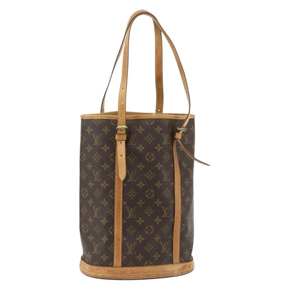 LOUIS VUITTON Monogram Bucket GM Shoulder Bag M42236 LV Auth bs34611