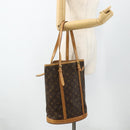 LOUIS VUITTON Monogram Bucket GM Shoulder Bag M42236 LV Auth bs34611-22
