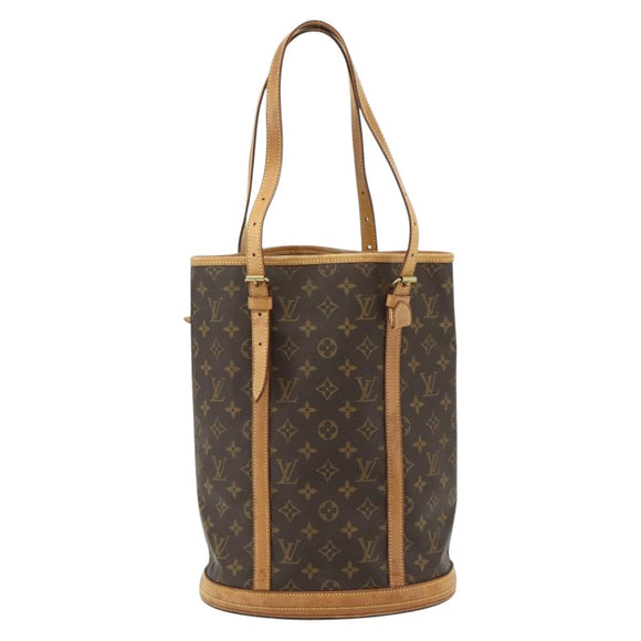 LOUIS VUITTON Monogram Bucket GM Shoulder Bag M42236 LV Auth bs34611