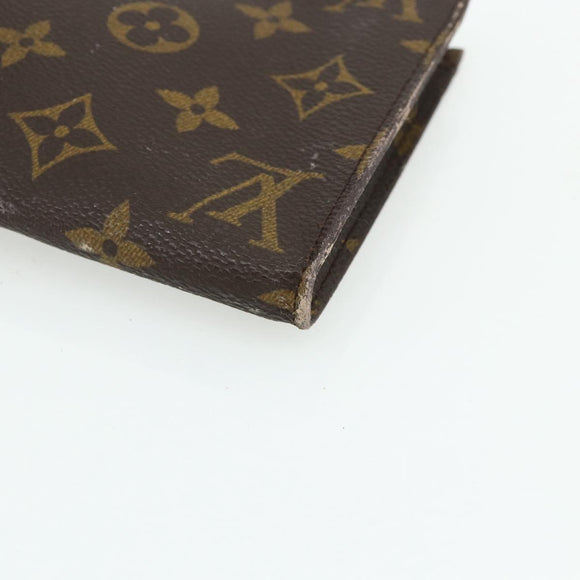 LOUIS VUITTON Monogram Bucket GM Accessory Pouch LV Auth bs34612