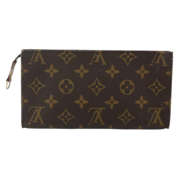 LOUIS VUITTON Monogram Bucket GM Accessory Pouch LV Auth bs34612