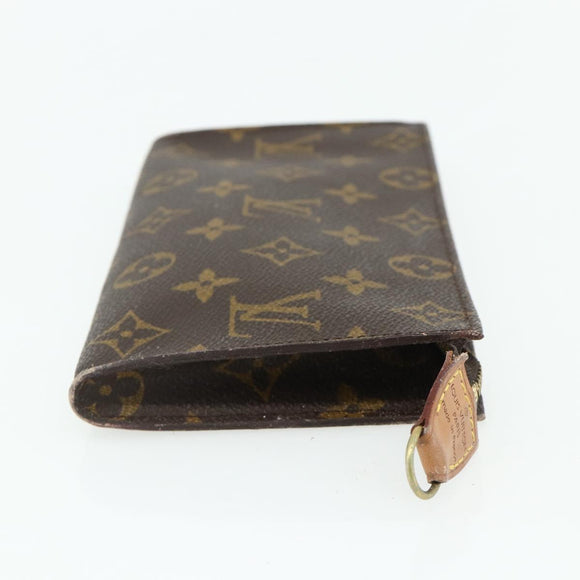 LOUIS VUITTON Monogram Bucket GM Accessory Pouch LV Auth bs34612