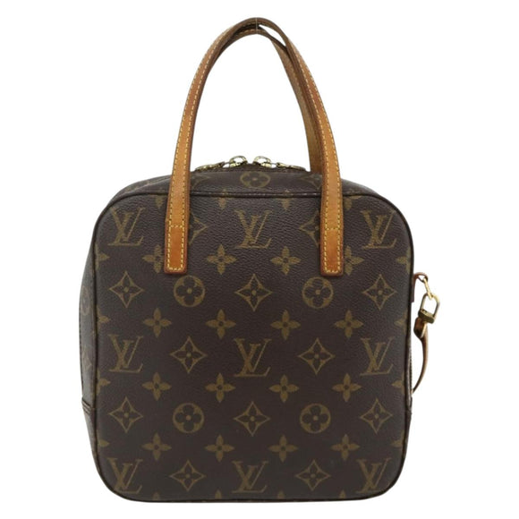 LOUIS VUITTON Monogram Spontini Hand Bag M47500 LV Auth bs34614