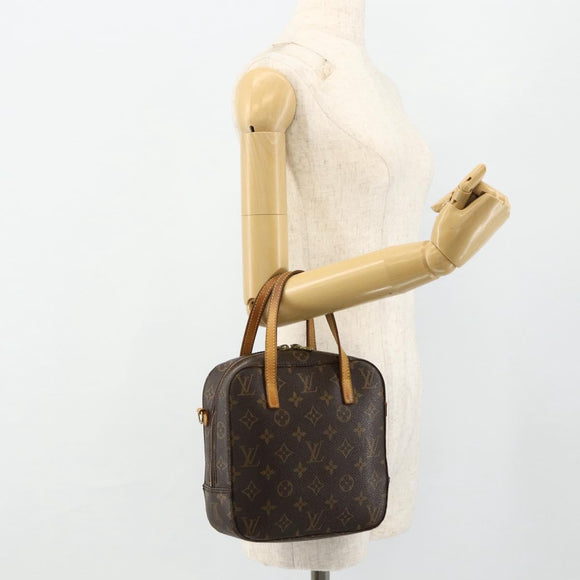 LOUIS VUITTON Monogram Spontini Hand Bag M47500 LV Auth bs34614