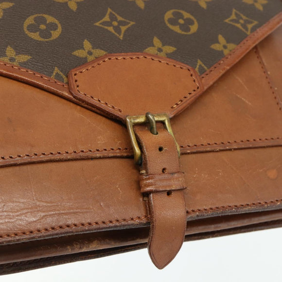 LOUIS VUITTON Monogram Sac Biface Hand Bag 2way M51310 LV Auth bs34617