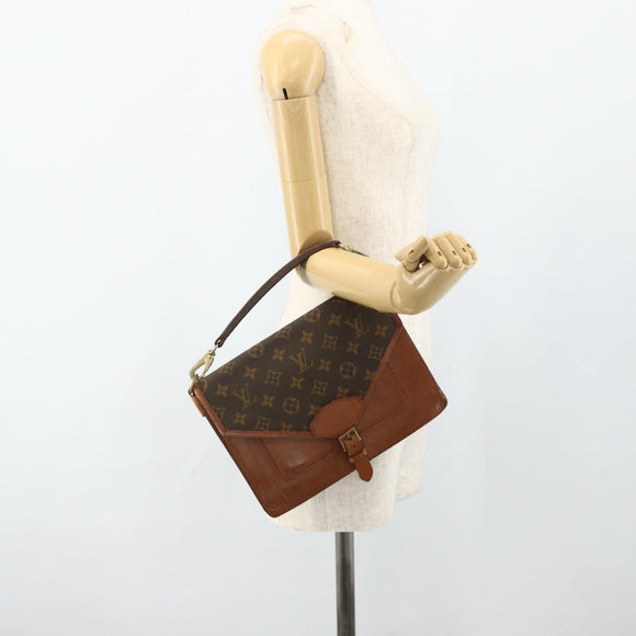 LOUIS VUITTON Monogram Sac Biface Hand Bag 2way M51310 LV Auth bs34617