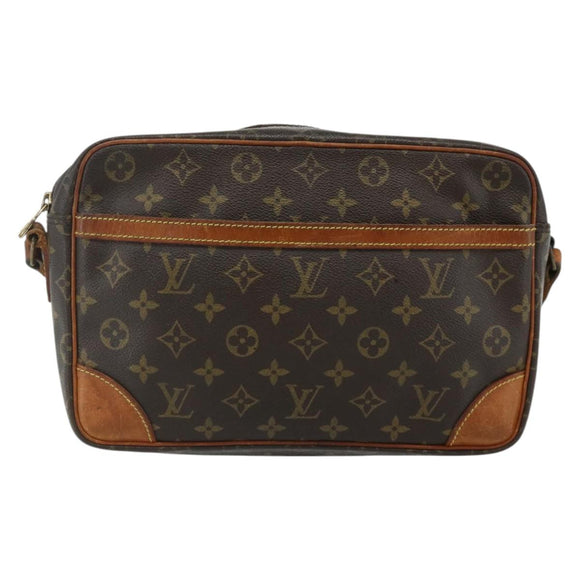 LOUIS VUITTON Monogram Trocadero 30 Shoulder Bag M51272 LV Auth bs34618
