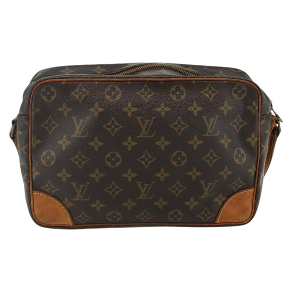 LOUIS VUITTON Monogram Trocadero 30 Shoulder Bag M51272 LV Auth bs34618