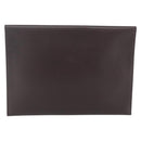 LOUIS VUITTON Taiga Document Case Acajou M99087 LV Auth bs34620-2