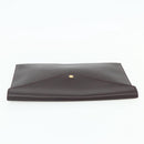 LOUIS VUITTON Taiga Document Case Acajou M99087 LV Auth bs34620-5