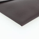 LOUIS VUITTON Taiga Document Case Acajou M99087 LV Auth bs34620-14