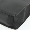 CARTIER Tote Bag Leather Black Gold Auth bs34621-9
