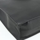 CARTIER Tote Bag Leather Black Gold Auth bs34621-16