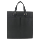CARTIER Tote Bag Leather Black Gold Auth bs34621-13