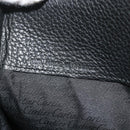 CARTIER Tote Bag Leather Black Gold Auth bs34621-12