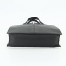 CARTIER Tote Bag Leather Black Gold Auth bs34621-5