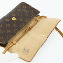 LOUIS VUITTON Monogram Pochette Twin GM Umhängetasche M51852 LV Auth bs34626-8