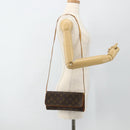 LOUIS VUITTON Monogram Pochette Twin GM Umhängetasche M51852 LV Auth bs34626-23