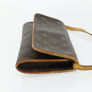 LOUIS VUITTON Monogram Pochette Twin GM Umhängetasche M51852 LV Auth bs34626-4