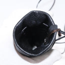 BOTTEGA VENETA INTRECCIATO Shoulder Pouch Leather Gray Auth bs34629A-12